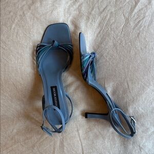 Y2K Strappy Kitten Heel Sandals